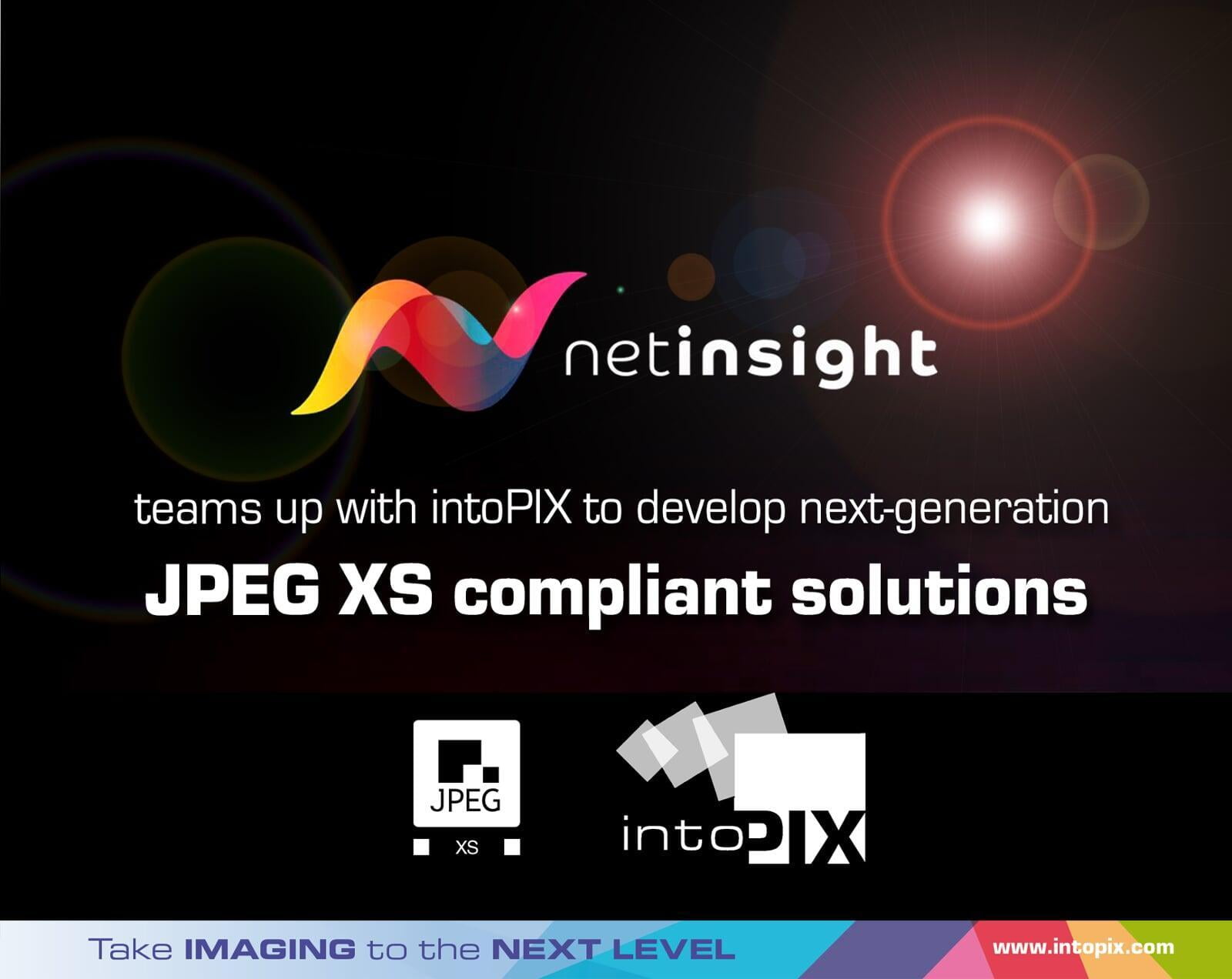 Net Insight与intoPIX ，共同开发下一代JPEG XS兼容解决方案。